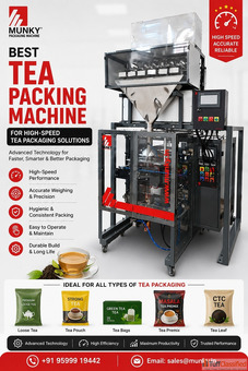 Best Tea Packing Machine for High-Speed Tea Packaging Solutions
