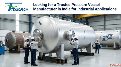 Looking for a Trusted Pressure Vessel Manufacturer in India for Industrial Applications