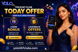 YOLO247 Club Today Offer - Login Bonus Cashback Details