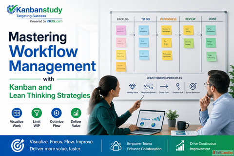 Mastering Workflow Management with Kanban and Lean Thinking Strategies