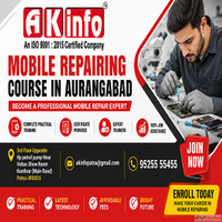 AK INFO - Best Mobile Repairing Course in Aurangabad