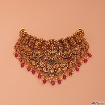 Authentic Silver Choker Collection Padmam