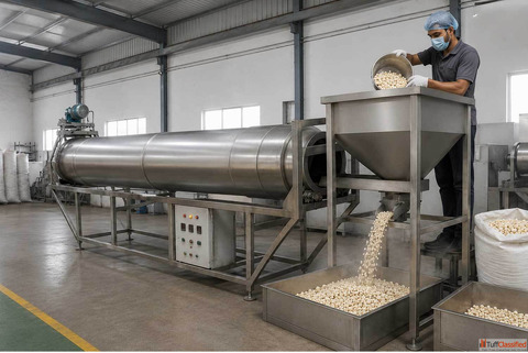 Makhana Machine Manufacturer - Automatic Makhana Processing Machines