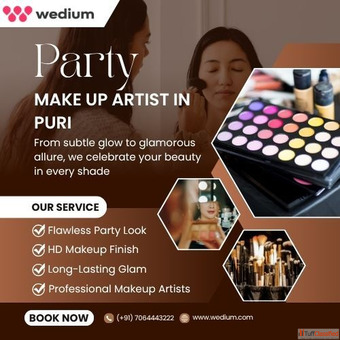 Best Party Makeup Artist in Puri for Stunning Event-Ready Looks