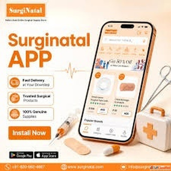 Download SurgiNatal App - Online Surgical Supplies Store