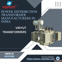 Trusted Power Distribution Transformer Manufacturers in Indi...