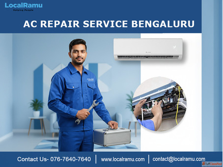 Beat the Heat with Expert AC Repair Service in Bengaluru by LocalRamu Services