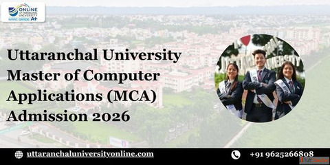 Uttaranchal University Master of Computer Applications MCA Admission 2026