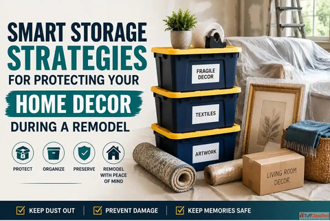 Protect Your Home Decor During Remodeling with Smart Storage Solutions