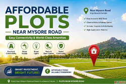 Affordable plots near Mysore Road