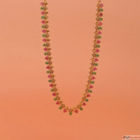 Elegant Silver Haram Designs with Price Online Padmam