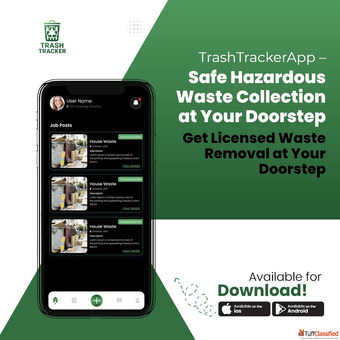 TrashTrackerApp - Safe Hazardous Waste Collection at Your Doorstep