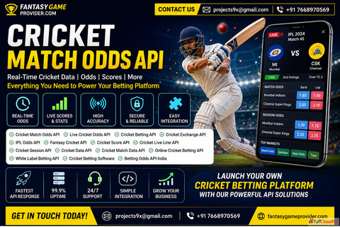 Cricket Match Odds API - Fast Accurate Real-Time Data Solutions