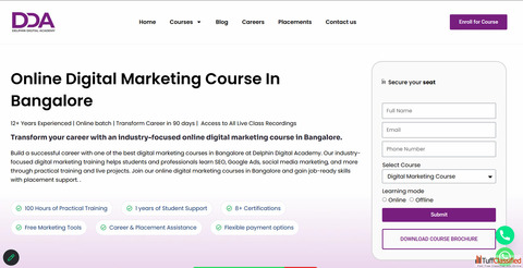 Online Digital Marketing Course In Bangalore