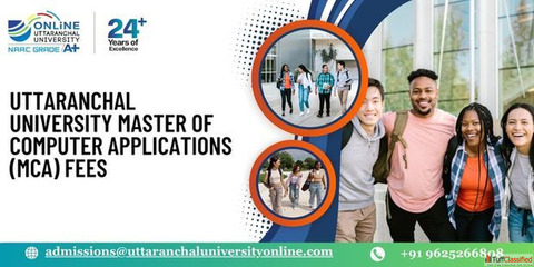 Uttaranchal University Master of Computer Applications MCA fees