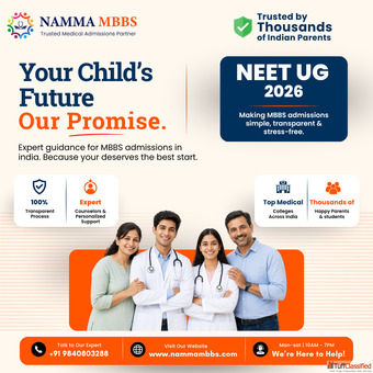Expert NEET Counselling MBBS Admission Guidance 2026 Namma MBBS