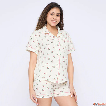 Chic Women Short Set - Comfortable Stylish Lounge Wear