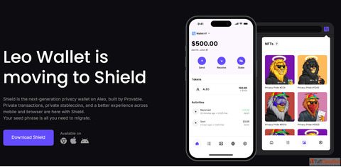 Download Leo Wallet Best Wallet Login For Aleo blockchain