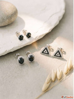 Shop Certified Black Diamond Stud Earrings Online