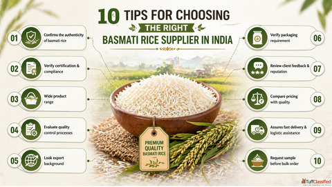 Best Basmati Rice Supplier in India - Shree Krishna Exports