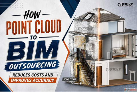 How Point Cloud to BIM Outsourcing Reduces Costs and Improves Accuracy