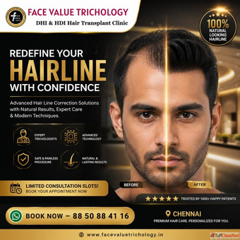 Redefine Your Hairline. Rediscover Your Confidence.