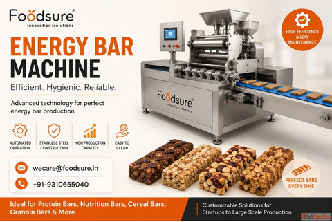 Energy Bar Machine Manufacturer Supplier in India