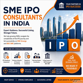 Expert SME IPO Advisory Services In India