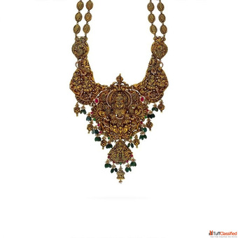 New Model Gold Haram Designs CMR Jewellery