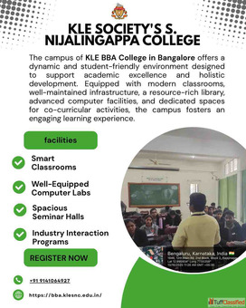 Campus Facilities - Top BBA Colleges in Bangalore
