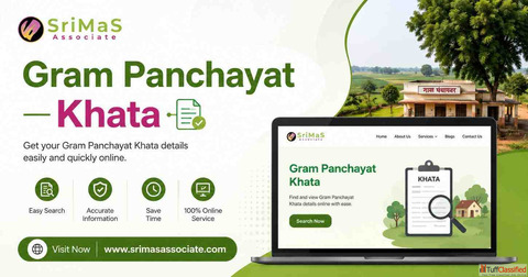 Reliable Gram Panchayat Khata Assistance with Srimas Associate