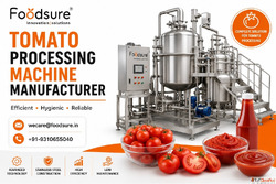 Tomato Processing Machine Manufacturer Supplier in India