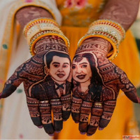 Professional Portrait Mehandi Artist in Delhi for Bridal Meh...