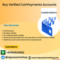 Buy CoinPayments Accounts