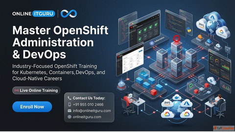 Red Hat OpenShift Training - Complete Kubernetes Enterprise Container Platform Course