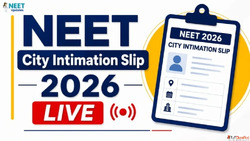 Re-NEET 2026 City Intimation Slip LIVE Download Link Exam Ci...