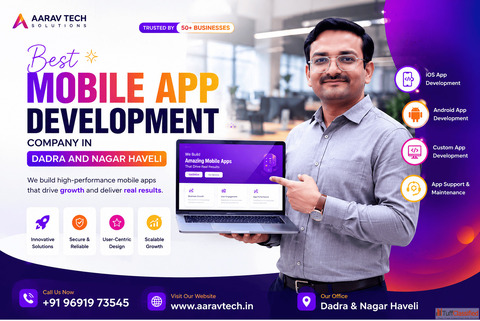 Best Mobile App Development Company in Dadra and Nagar Haveli