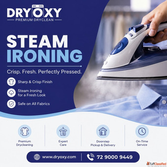 Online Ironing Service in Gurugram - Free Pickup Delivery