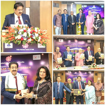 Dr. Sandeep Marwah Inaugurates Seminar on Public Relations "Fifth Pillar of Democracy"