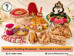 Premium Wedding Giveaways - Handmade Customizable