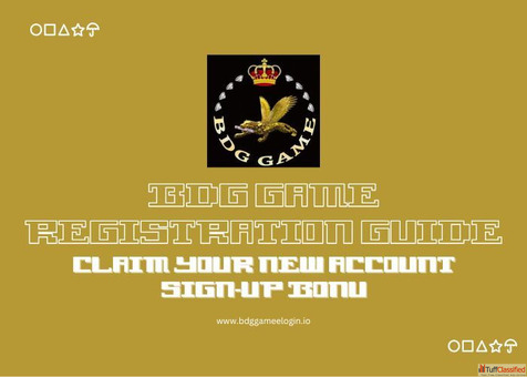 BDG Game Registration Guide Claim Your New Account Sign-Up Bonus