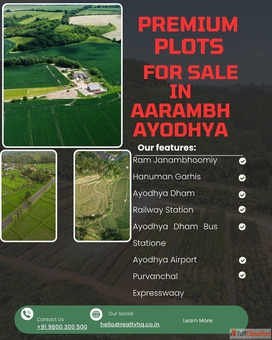 Residential Plots For Sale In Ayodhya Plots Near Ram mandir