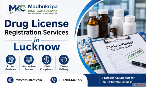 Drug License Registration Services in Lucknow