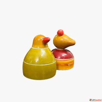 Chanapatna Wooden Toy Multicolor - Buy Authentic Handcrafted Decor at IndyHaat