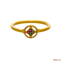 Shop Plain Gold Ring Design for Female Online CMR Jewellery