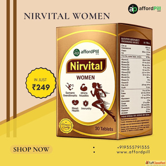 Nirvital WOMEN Available Now - Easy Online Ordering