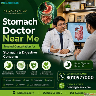 Stomach doctor near me in South Delhi