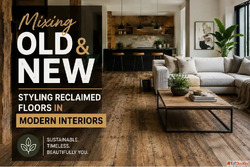Upgrade Modern Interiors with Beautiful Reclaimed Wood Floor...