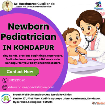 Newborn Pediatrician in Kondapur Dr Harshasree