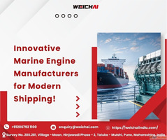 Marine Engine Manufacturers Powering the Future of Shipping